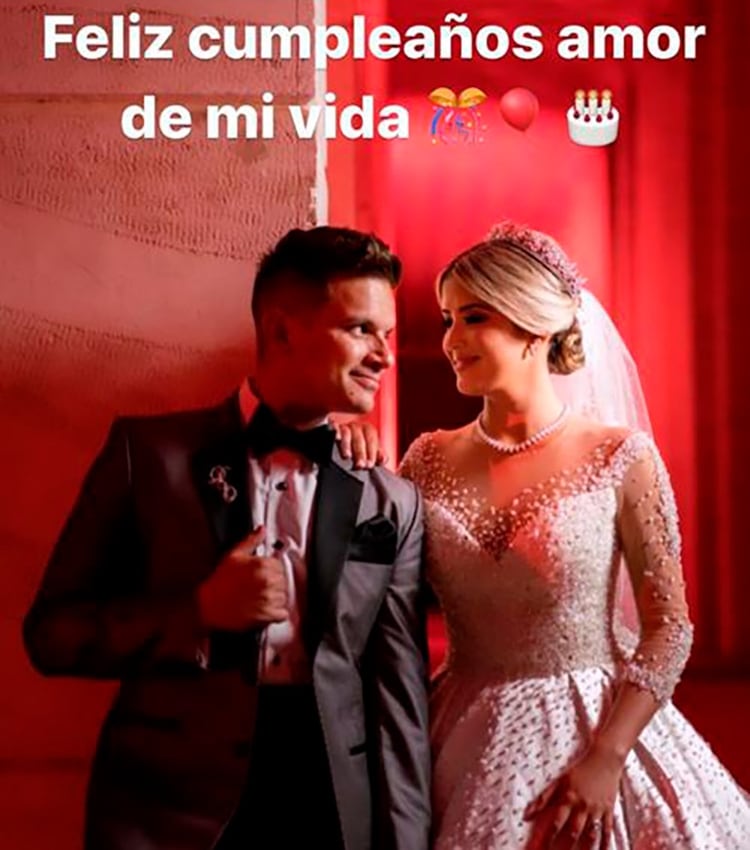 La pareja se habra casado en diciembre de 2019