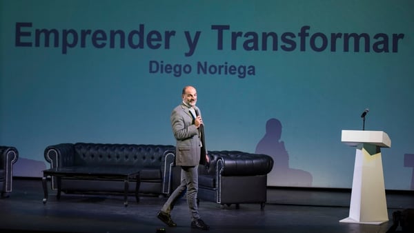El empresario Diego Noriega, de Ala Maula, apostó a dos ideas rectoras para el éxito:  emprender y trasformar.