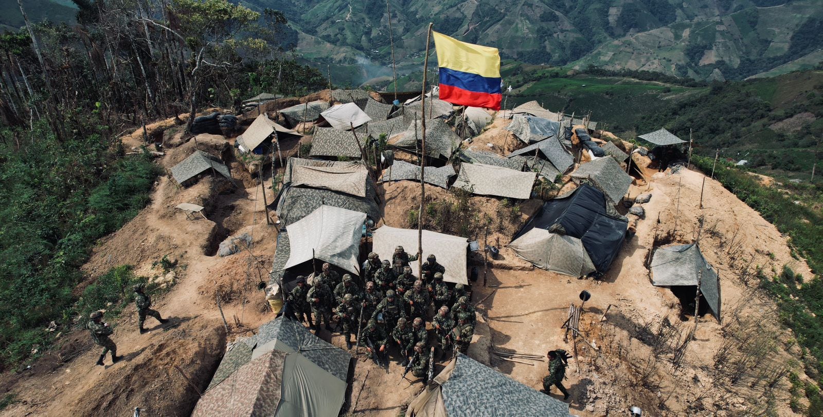 Operativos de las Fuerzas Militares en Cauca