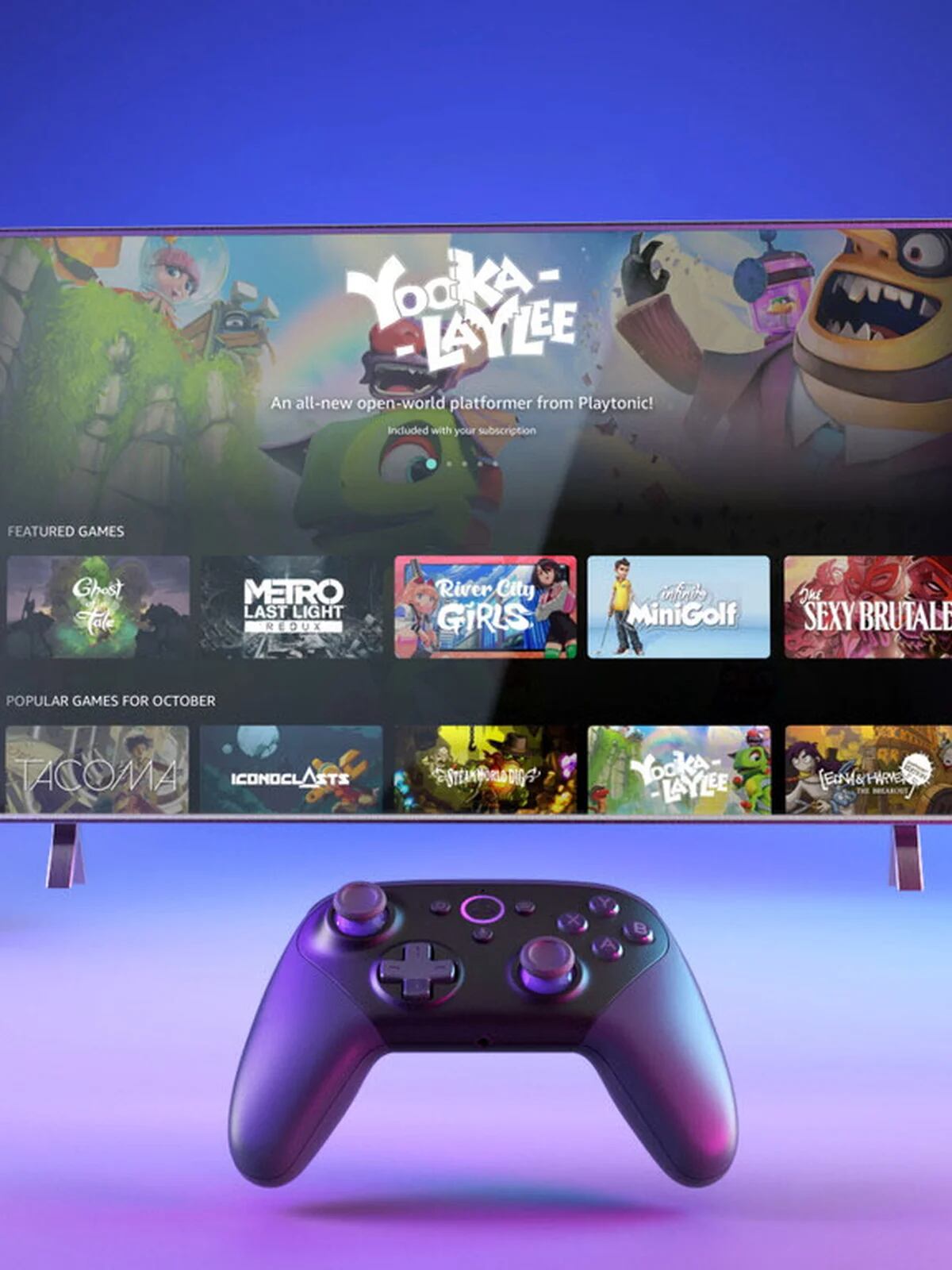Luna es el nuevo servicio de videojuegos en streaming
