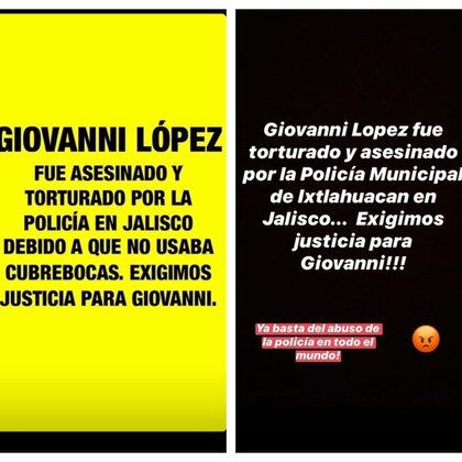 El subsecretario recordó el caso de Giovanni López (Captura de pantalla: Instagram)