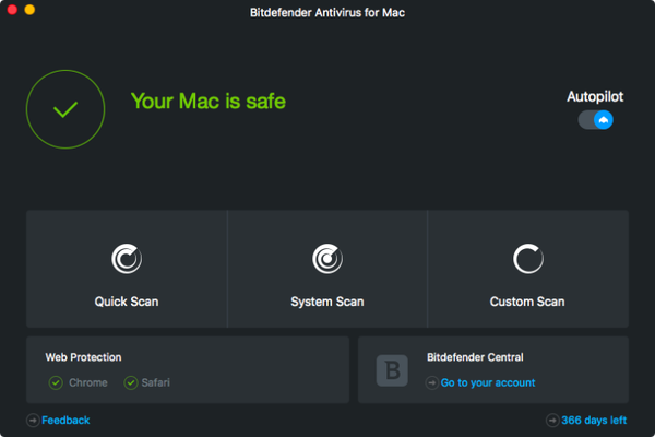 BitDefender, el antivirusÂ para Mac que PCMag destacÃ³ como favorito, ofrece tambiÃ©n VPN.