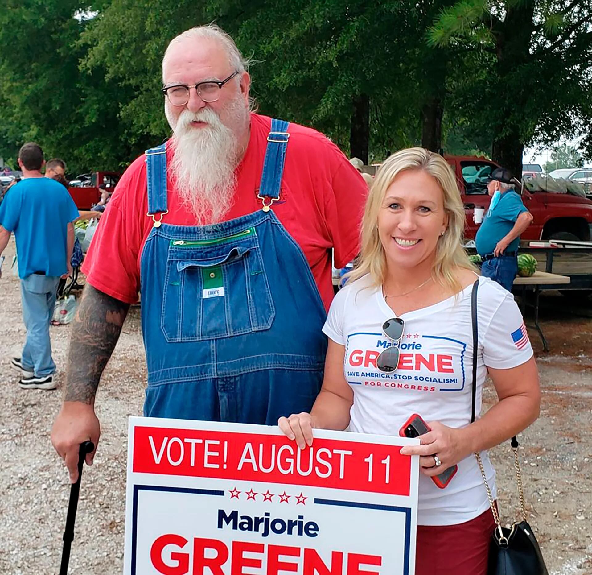 Marjorie Taylor Greene, candidata a congresista por el Partido Republicano (Facebook)