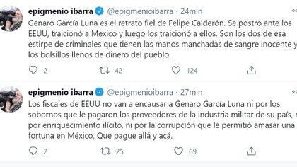 El mensaje de Epigmenio Ibarra sobre la extradición de Genaro García Luna