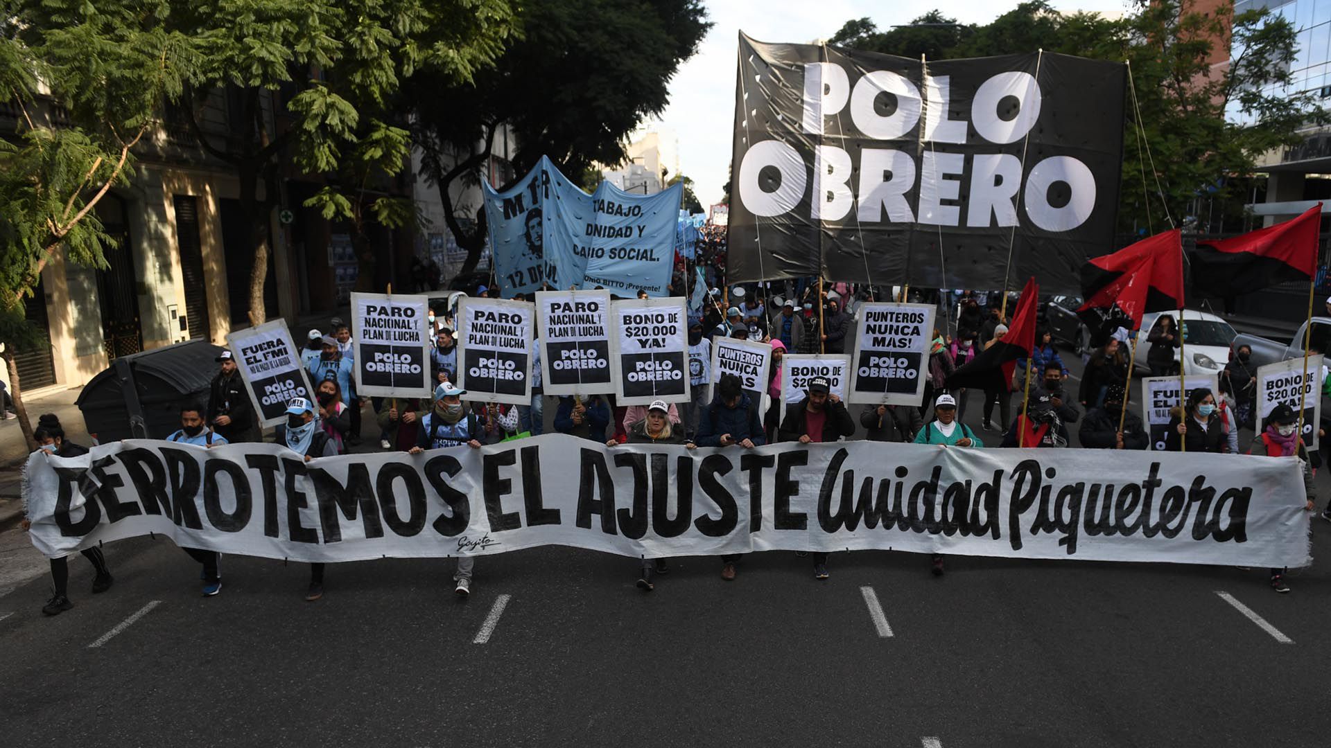 Marcha Piquetera 4 - Maximiliano Luna