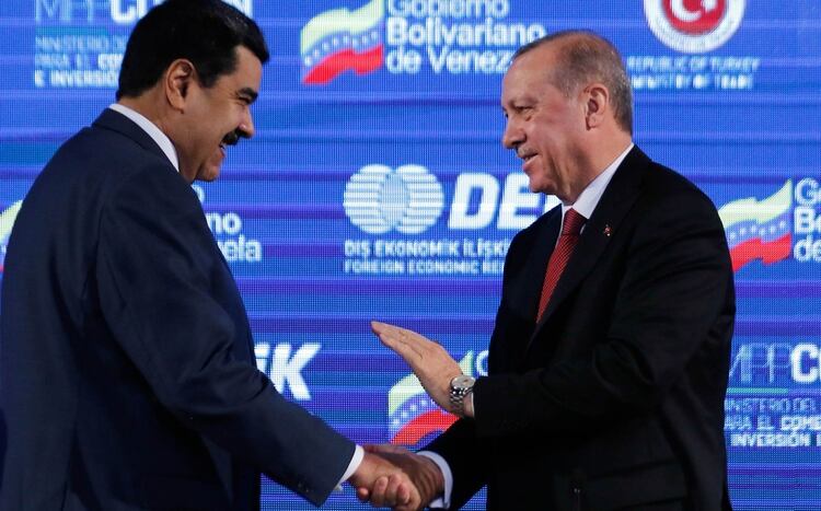 Nicolás Maduro y Tayyip Erdogan