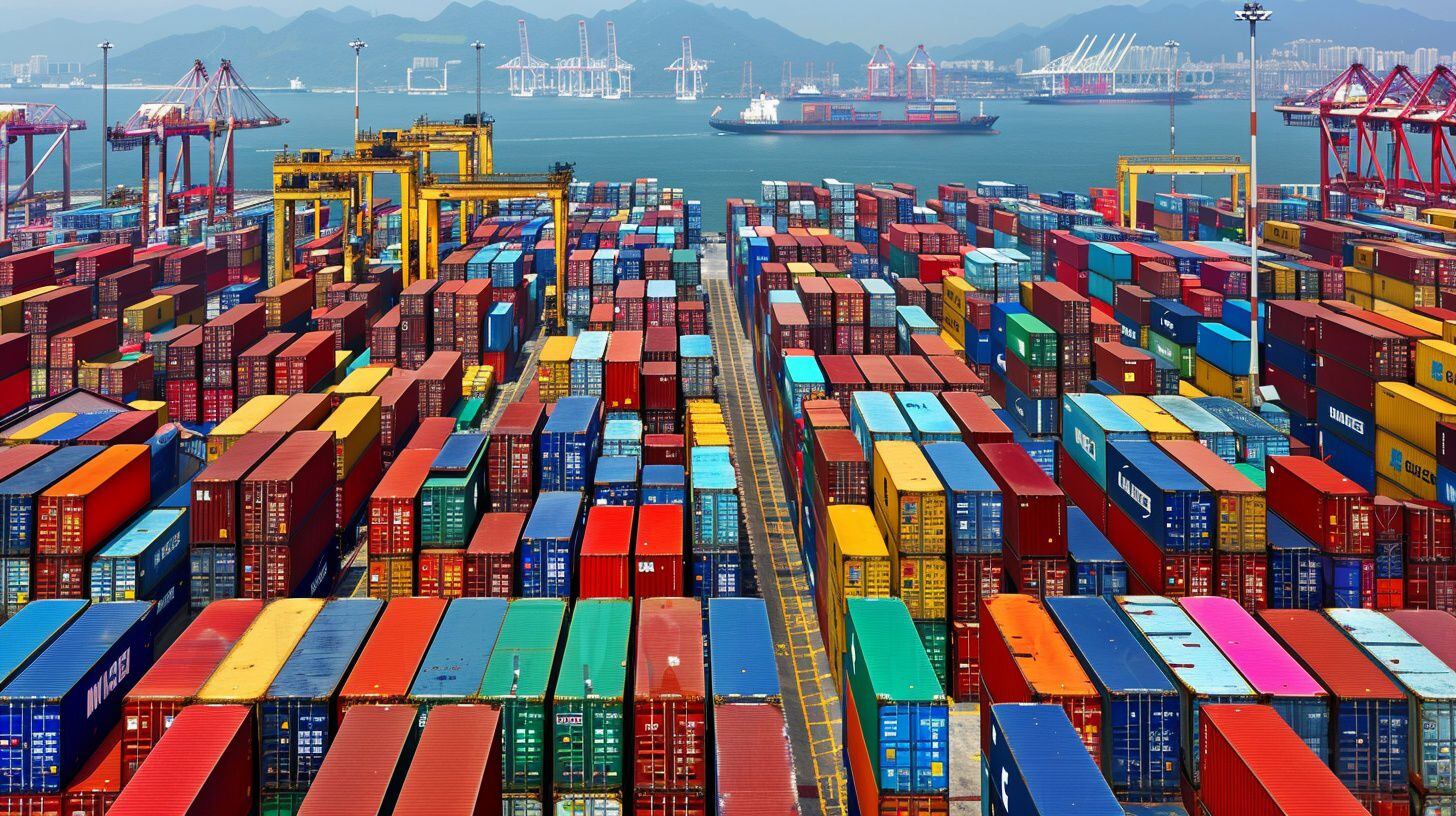 cargamento en puerto (Imagen Ilustrativa Infobae)
