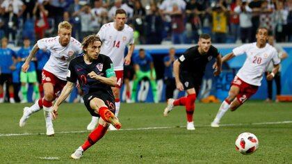 Modric fue figura del Mundial de Rusia 2018, torneo en el que llegó hasta la final con Croacia (Reuters)