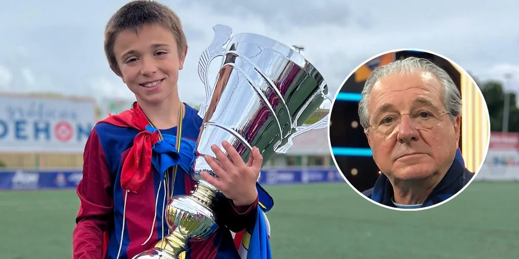 Quién es Pedrito Juárez, la joya de 10 años que hace goles como Messi en el Barcelona y maravilló a Jorge D’Alessandro: “Es un jugador total”