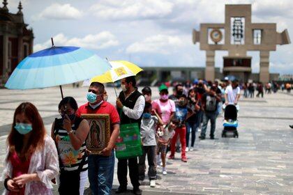 La Diócesis de Primada de México emitió un comunicado pidiendo a los peregrinos que visiten la Basílica en noviembre o enero para evitar multitudes (Foto: REUTERS / Carlos Jasso)
