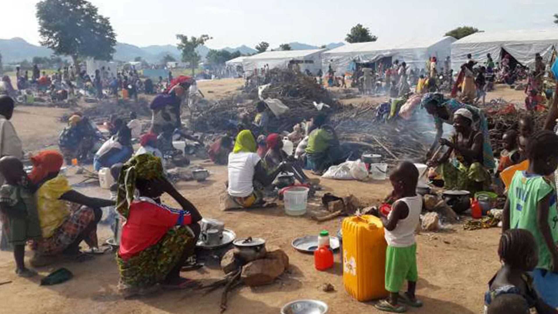 Los campos de refugiados en Nigeria atraviesan un momento crítico por la falta de alimentos (UNHCR/D. Mbaiorem)