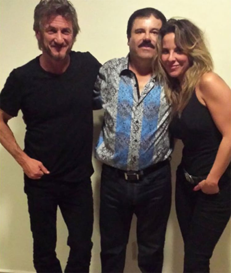 Sean Penn conoció al capo con ayuda de su ex amiga Kate del Castillo (Foto: Rolling Stone)