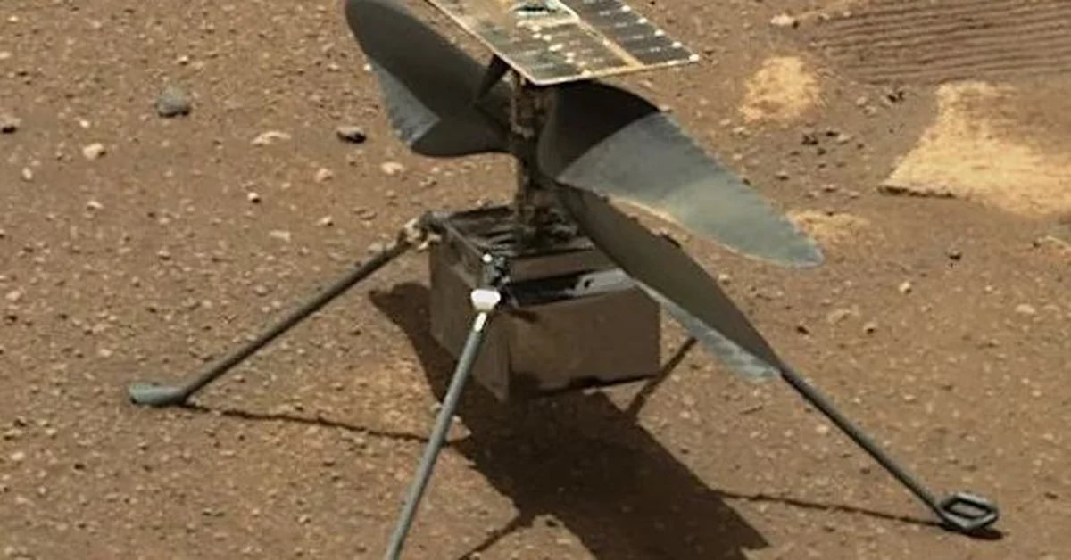 Ingenuity, el pequeño dron que continúa su misión en Marte tras un año de vuelo