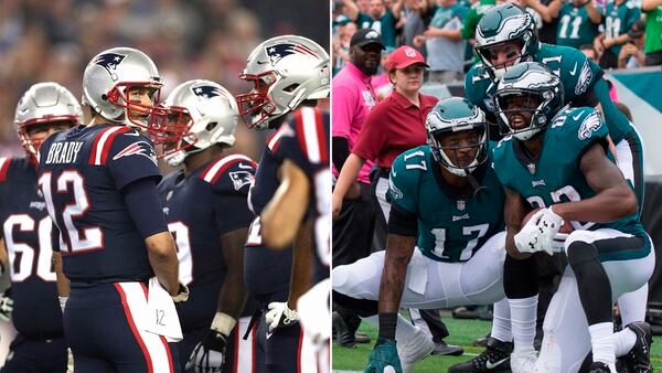 Los New England Patriots y los Philadelphia Eagles se enfrentan en el Super Bowl LII