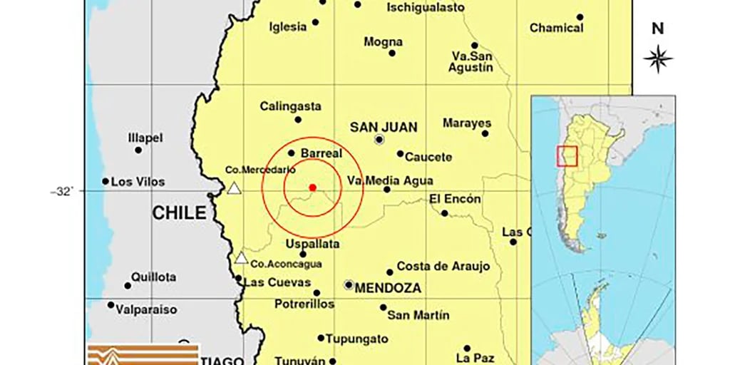 Tres sismos se sintieron con fuerza en la región de Cuyo: Mendoza, San Juan y Catamarca fueron afectadas