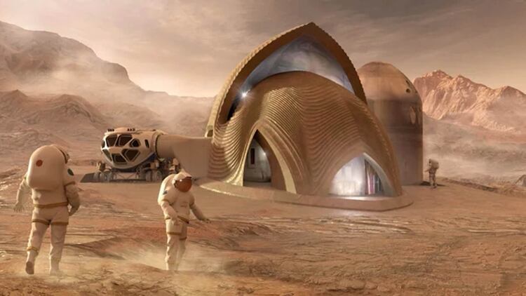 La innovadora estructura presentada ayuda a evitar contratiempos por el mal clima marciano