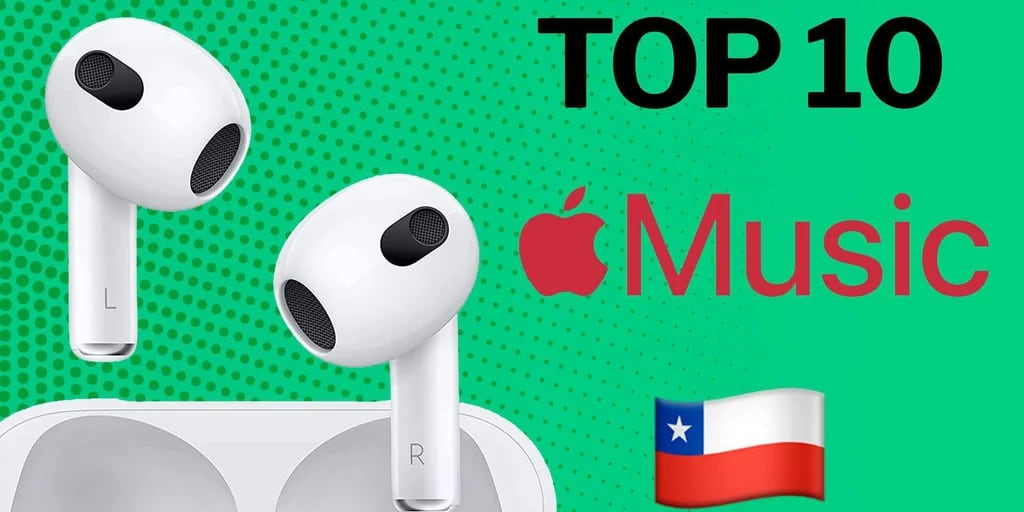 Ranking Apple: las 10 canciones más escuchadas en Chile