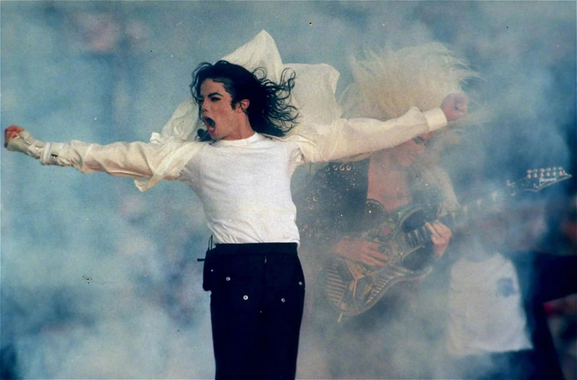 El show de Michael Jackson en el entretiempo del Super Bowl XXVII en Pasadena, California (Junio de 1993)