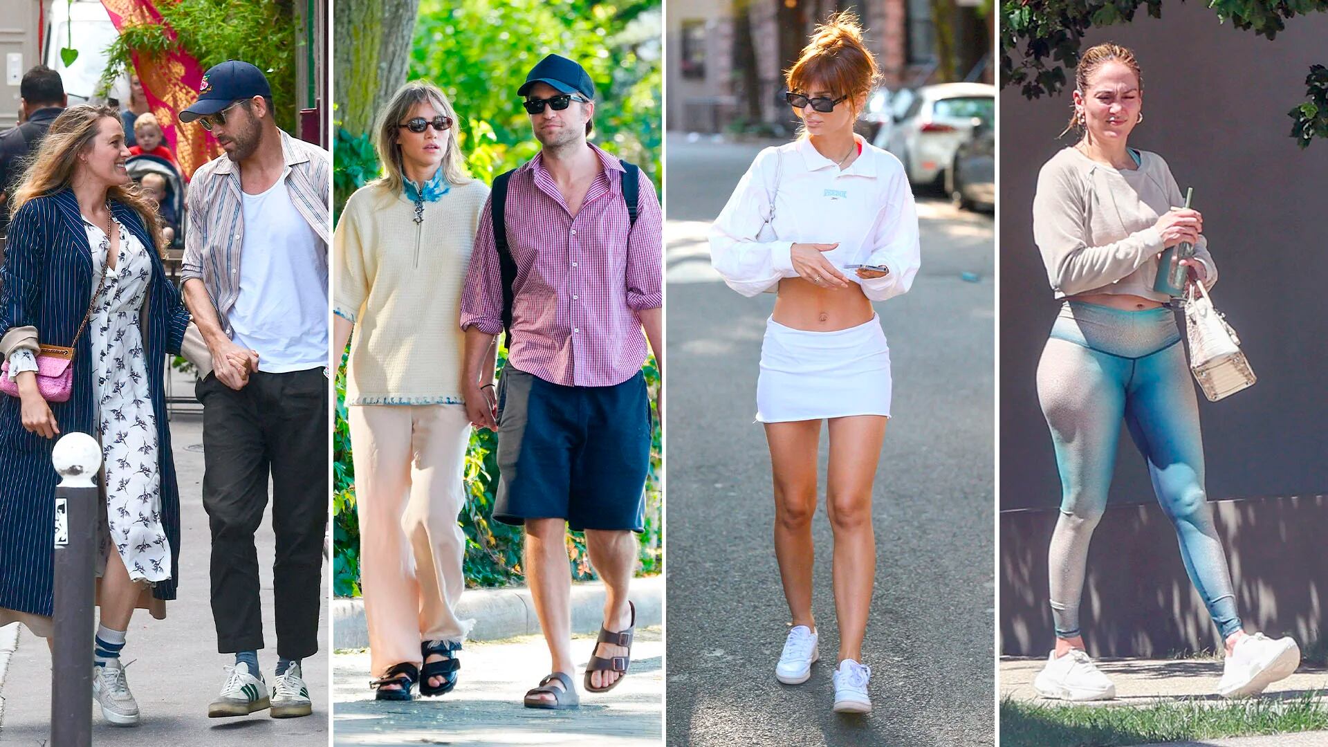 El paseo romántico de Ryan Reynolds y Blake Lively en París, la caminata de Emily Ratajkowski en Nueva York: celebrities en un click