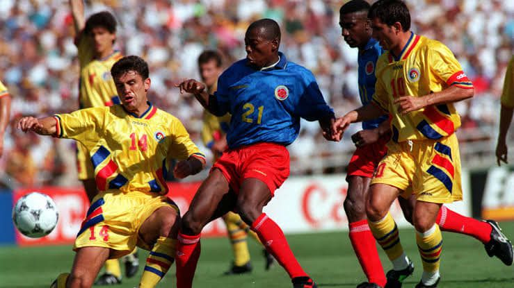 Colombia vs. Rumania