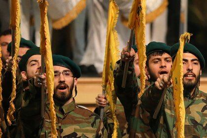 Militantes de Hezbollah (AP)
