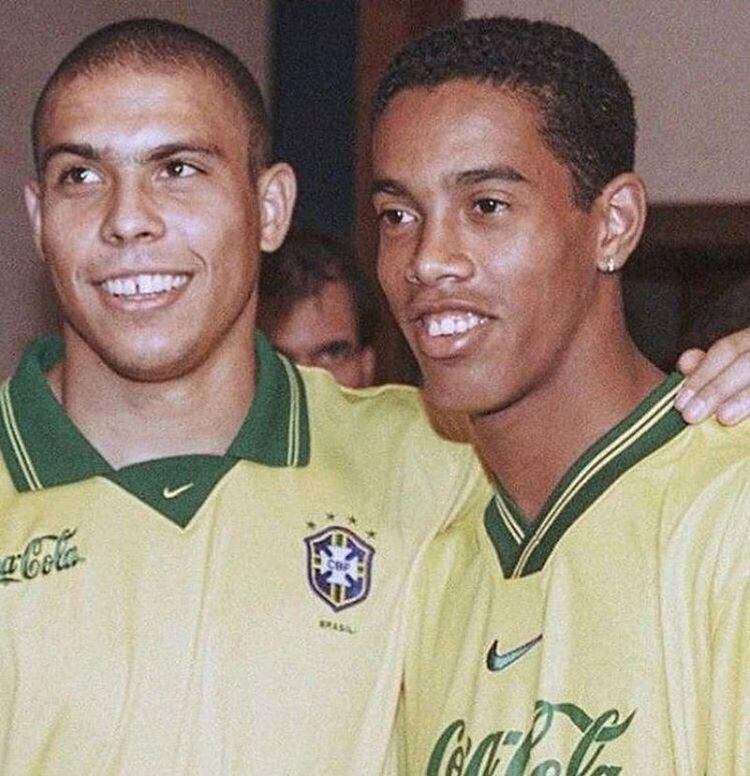 La imagen de Ronaldo con su compañero en Brasil 
