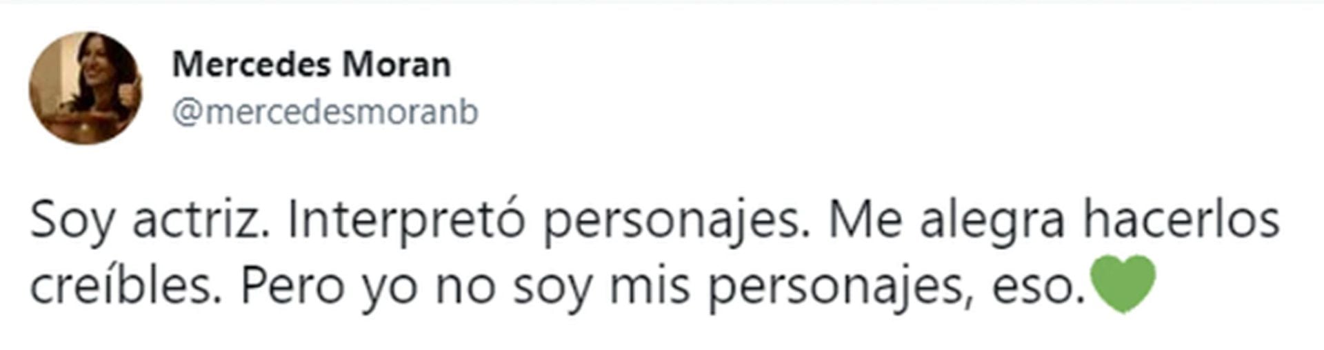 El tweet de Mercedes Morán contra las críticas recibidas por su adaptación de Theodora en el Teatro Colón