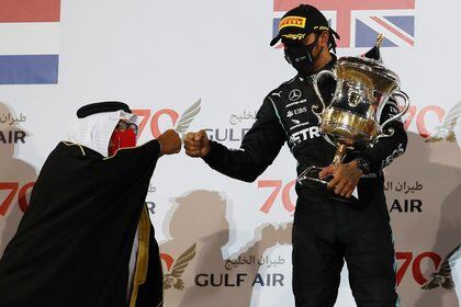 Hamilton logra su undécima victoria en Bahréin - REUTERS / Hamad I Mohammed