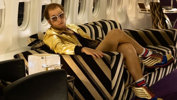 Taron Egerton es el Elton John en la película Rocketman (David Appleby/Paramount/Kobal/REX/Shutterstock )