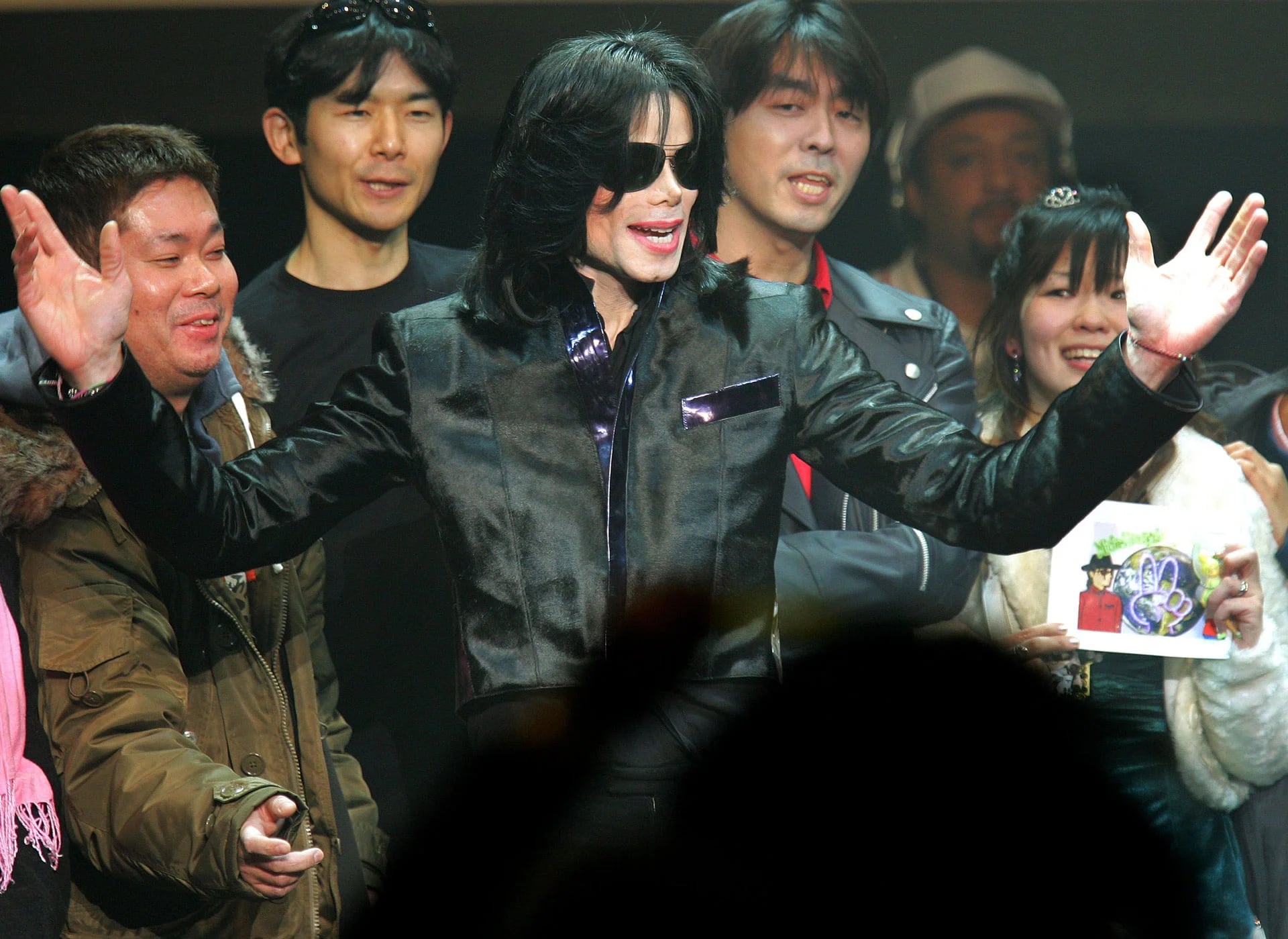 Michael Jackson junto con sus fans en el evento “Fan Appreciation Day” en Tokyo (Marzo del 2007)