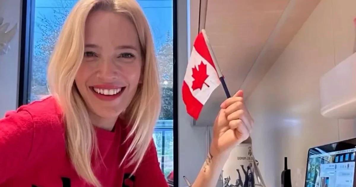 Luisana Lopilato’s enthusiasm after becoming a Canadian citizen
