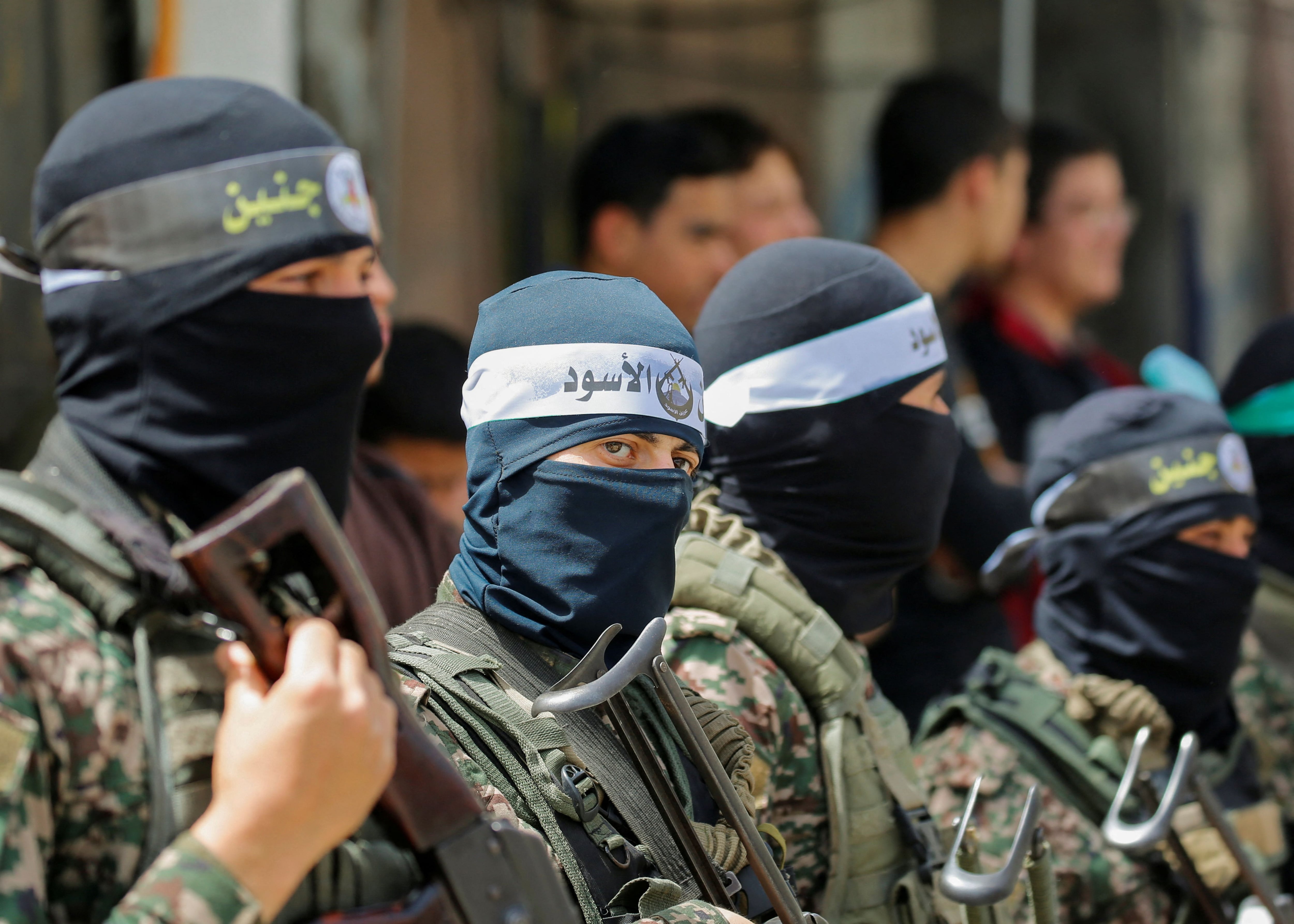 Miembros del grupo terrorista Hamas (Reuters)