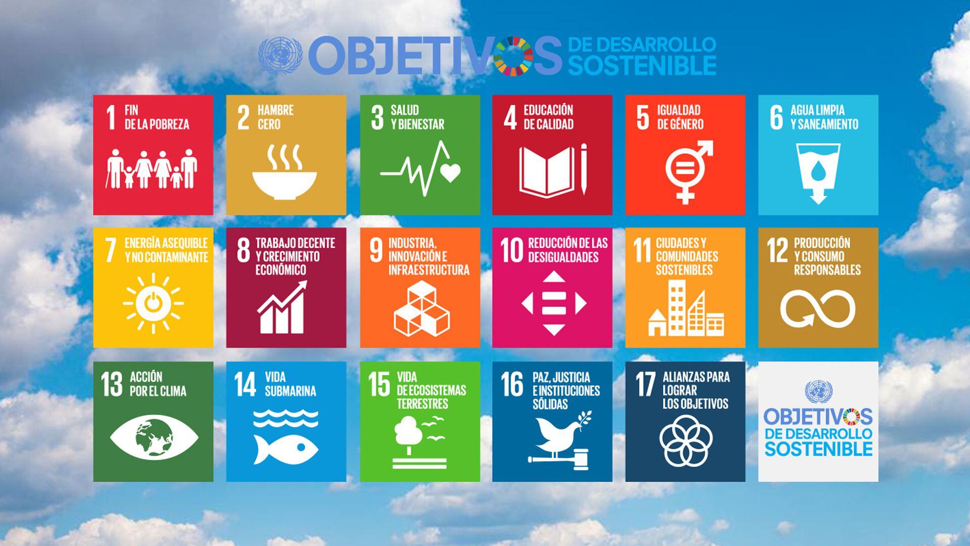 Los Objetivos de Desarrollo Sustentable se basan en 17 metas que apuntan a  terminar con la pobreza extrema, luchar contra la desigualdad y la injusticia y reparar el cambio climático. Foto: Archivo DEF.
