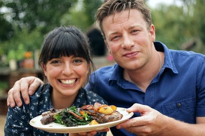 Felicitas y su primer gran logro profesional, ganar el concurso organizado por Jamie Oliver
