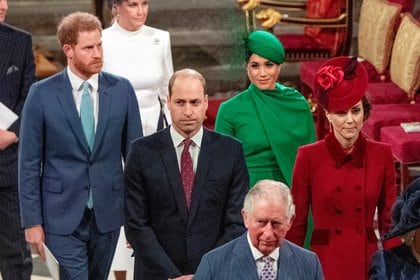 Las inquietantes revelaciones de Meghan Markle y el príncipe Harry han causado un gran revuelo al interior del Palacio de Buckingham (Foto: Phil Harris/Pool via REUTERS/File Photo)