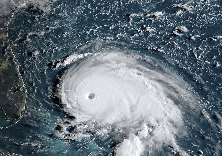 El huracÃ¡n Dorian pasa sobre Bahamas y se acerca a Florida (AFP)
