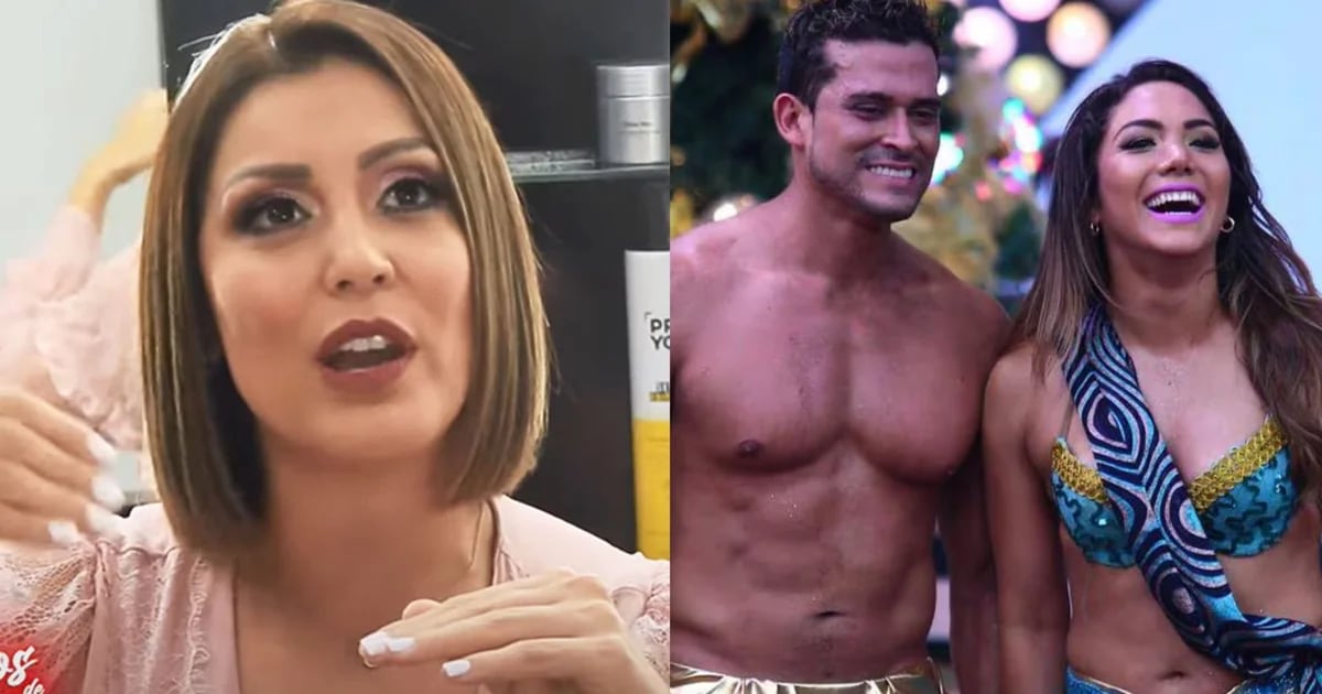 Carla Tarazona admits that her relationship with Christian Dominguez improved when she accepted the infidelity