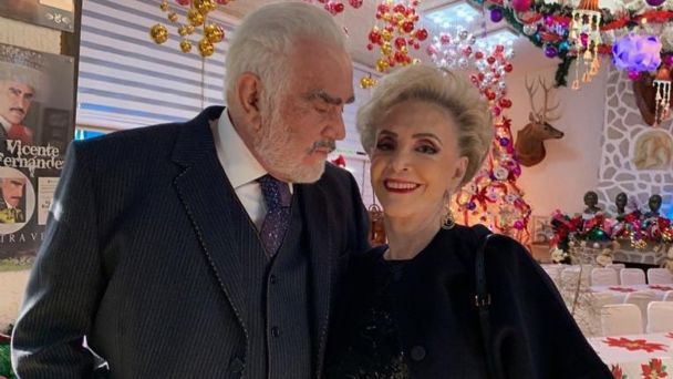 Vicente Fernandez und Doña Cuquita