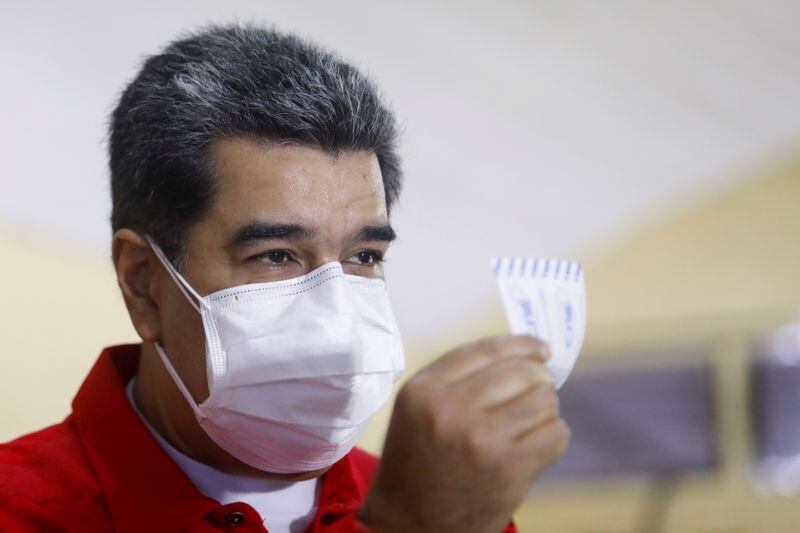 El dictador de Venezuela, Nicolás Maduro