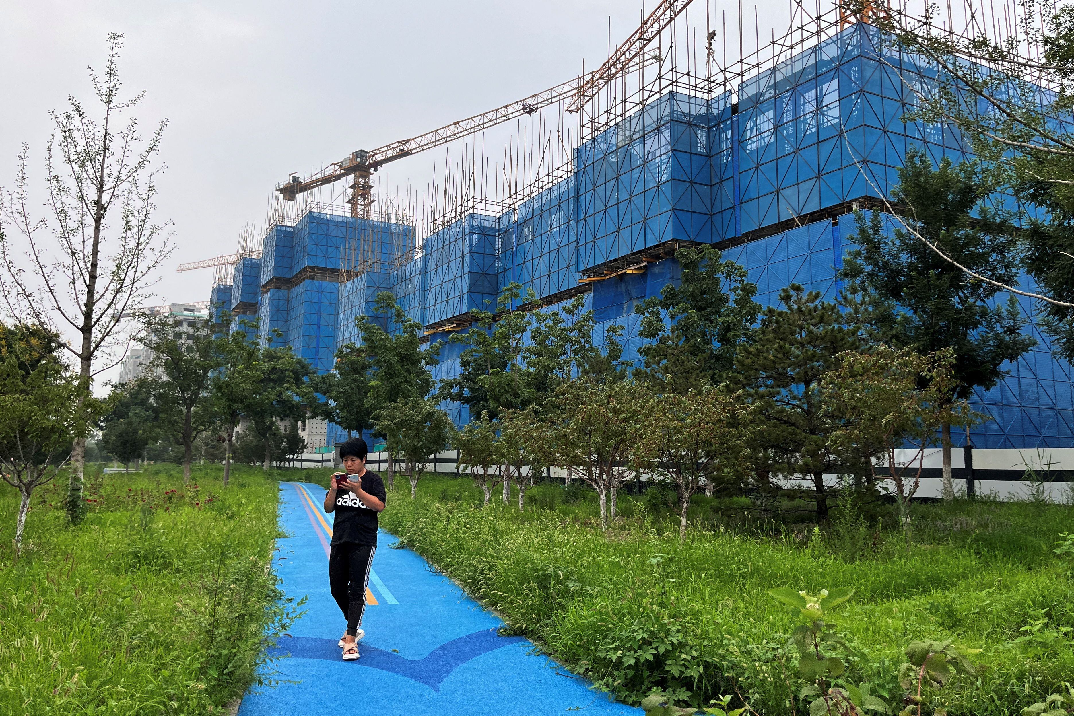 El sector inmobiliario de China está en plena crisis tras la debacle de evergrande y los nuevos problemas de la promotora Country Garden (REUTERS/Tingshu Wang)