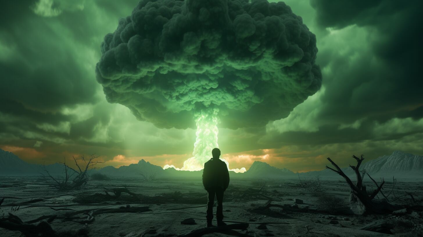 Distopía, WWIII, Tercera Guerra Mundial, Oppenheimer, nube, ola de impacto, superviviente, sobreviviente - (Imagen Ilustrativa Infobae)