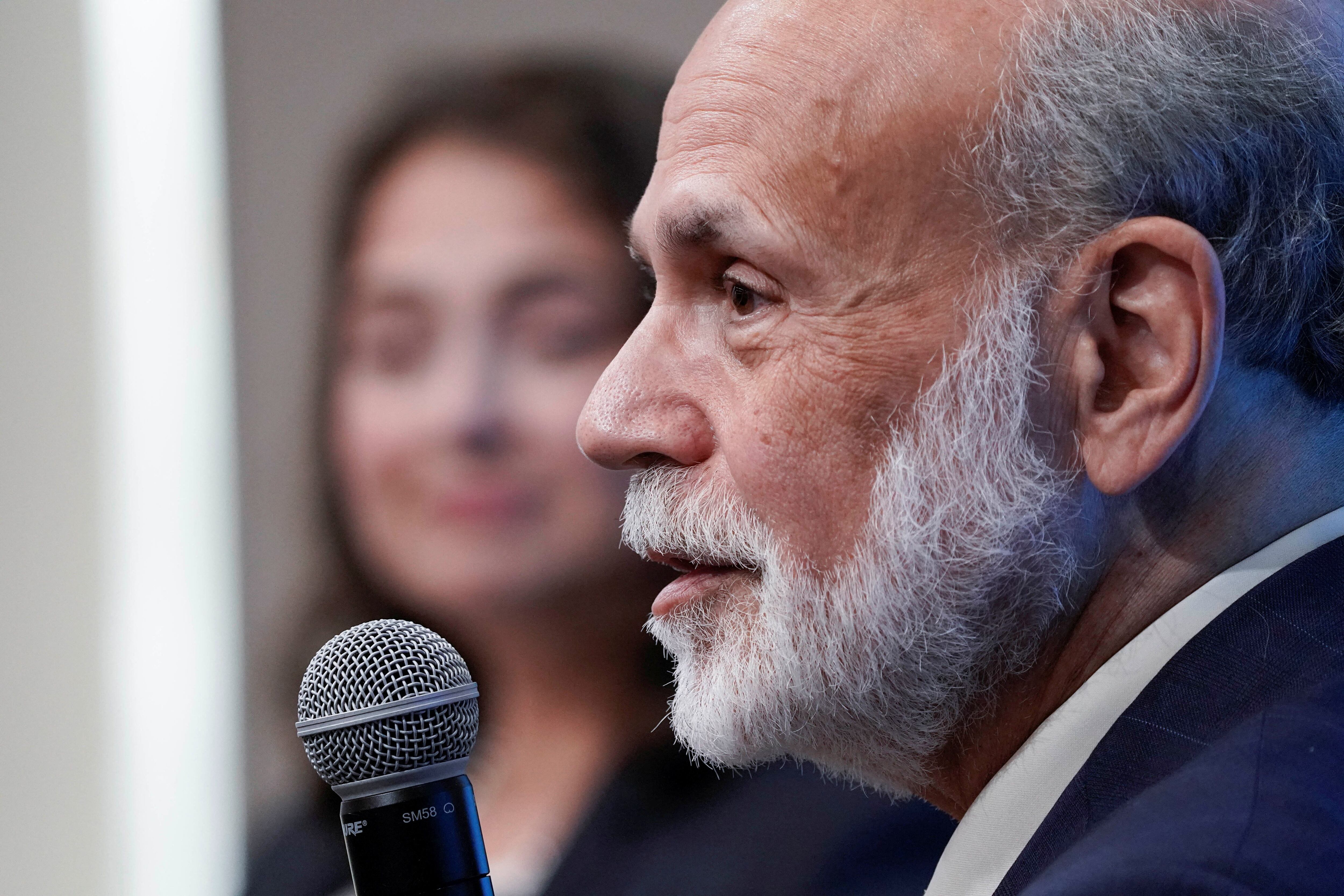 El ex presidente de la Fed y ganador del Nobel, Ben Bernanke (Reuters)