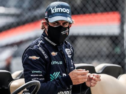 Fernando Alonso correrá para Alpine (Renault) en la próxima temporada - EFE/EPA/TANNEN MAURY/Archivo
