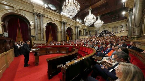 El Parlamento catalÃ¡n (Reuters)