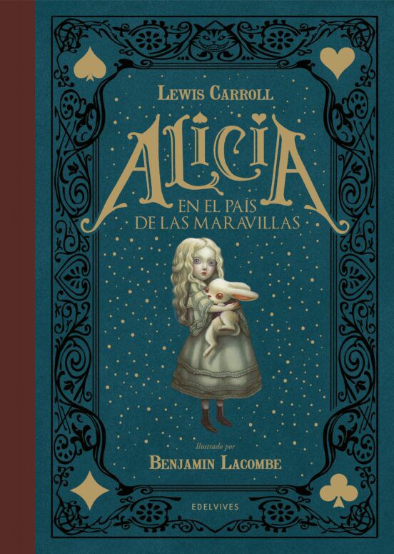 Portada del libro "Alicia en el país de las maravillas" de Lewis Carroll (Editorial Edelvives)
