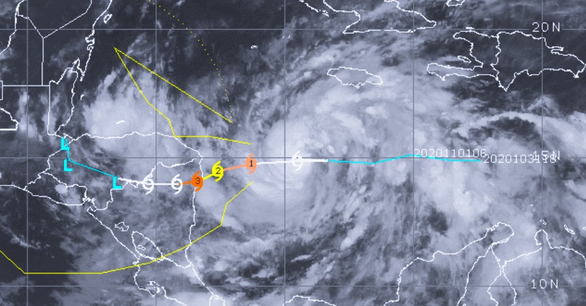 Photo of El huracán ETA ya está en categoría 4: su potencial catastrófico sigue aumentando con vientos de 215 km / h