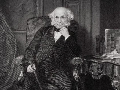 Martin Van Buren fue presidente de EEUU entre 1837 y 1841