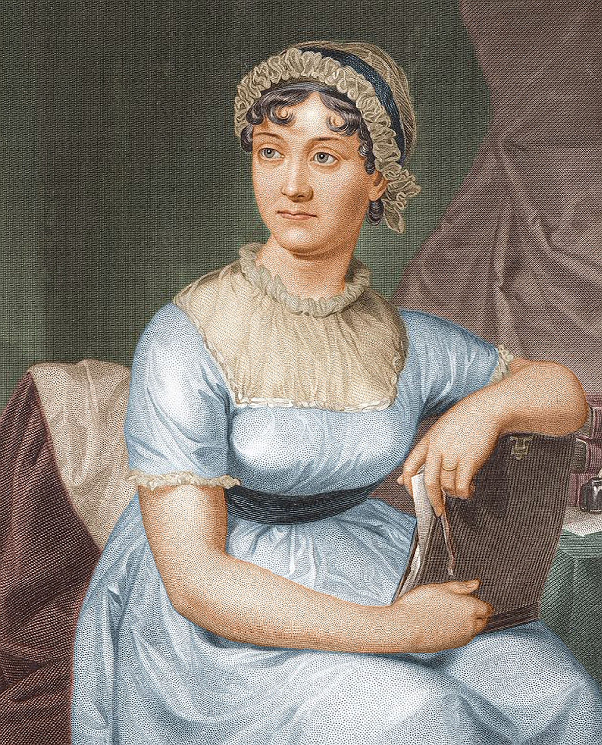 Retrato de Jane Auste por su hermana Cassandra Austen