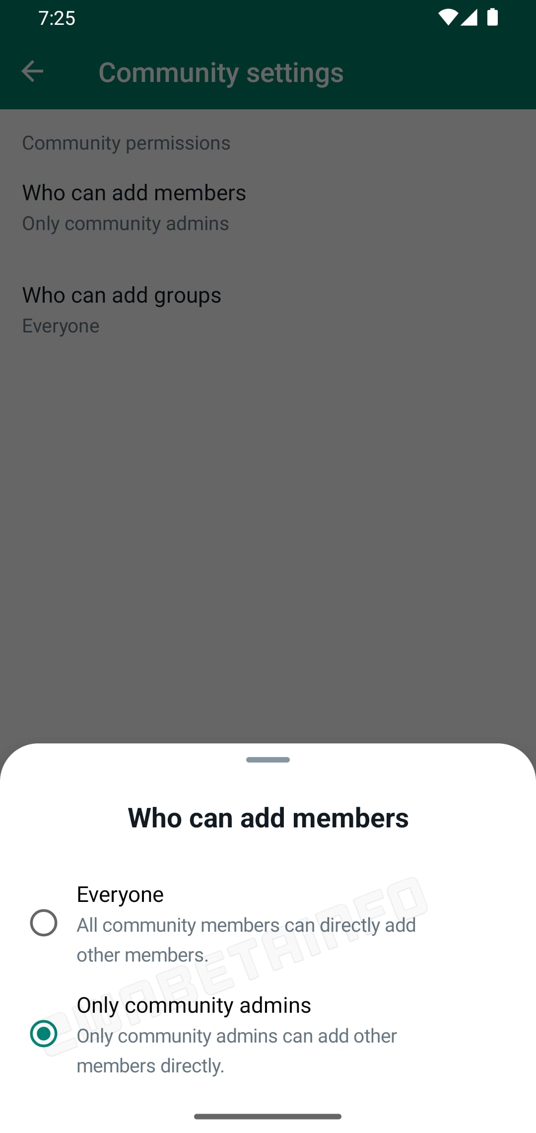 WhatsApp tendrá una función para admitir nuevos miembros en las comunidades. (WABetaInfo)