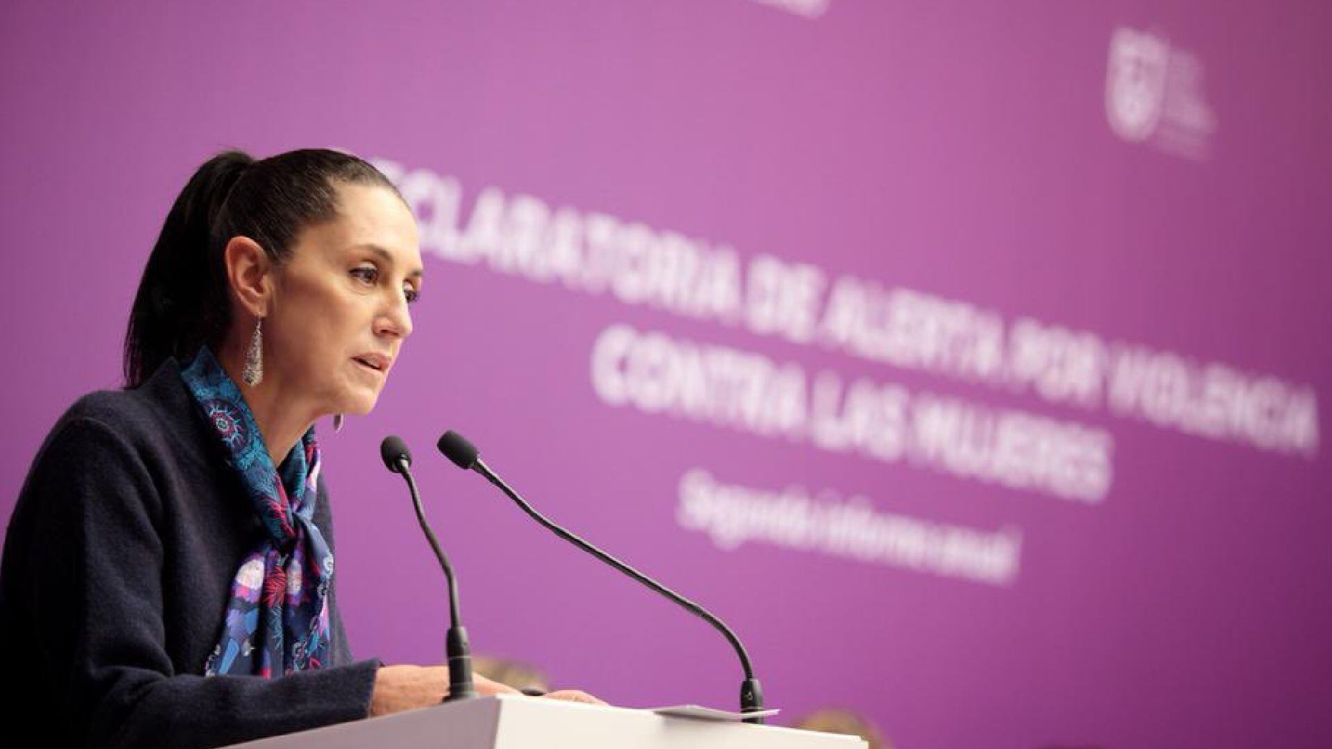 Claudia Sheinbaum se proclamó feminista y aliada de las mujeres de la CDMX (Foto: Twitter / @Claudiashein)